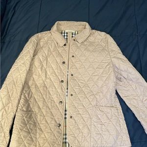 Authentic Burberry Quilted coat Vintage Burberry jacket.